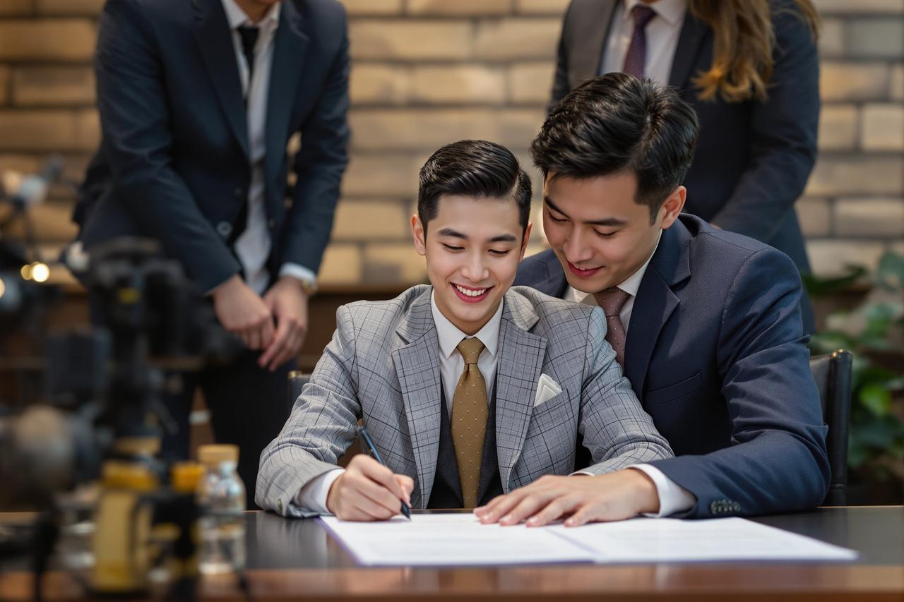 蓝莓视频签约新生代演员陈晓宇，将出演年度大剧《山海经》