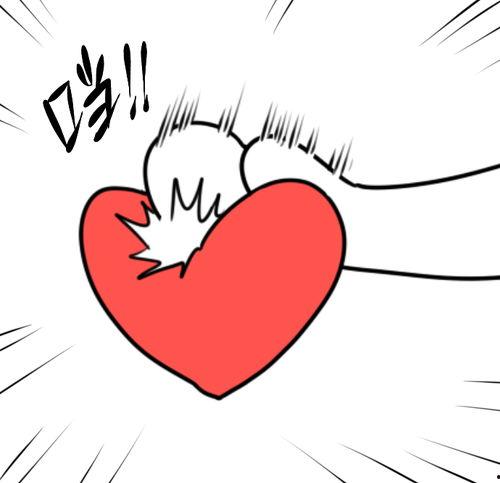心被砸碎表情包,描绘情感破裂的瞬间